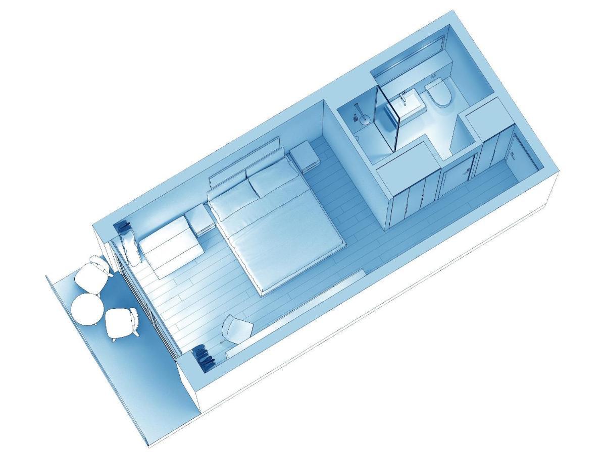 Chambre Double Confort avec Vue sur Parc Naturel et sur Mer