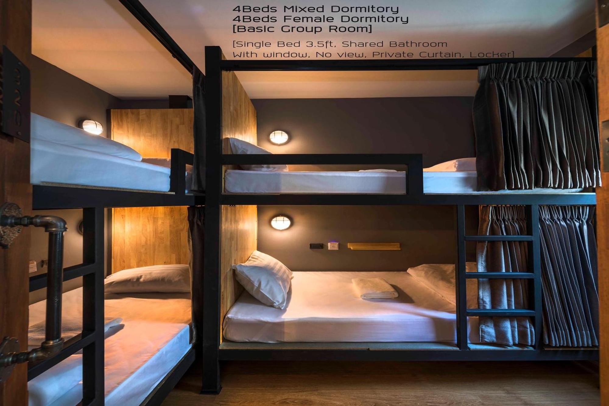 Bed in 4-Bed Female Dormitory Room