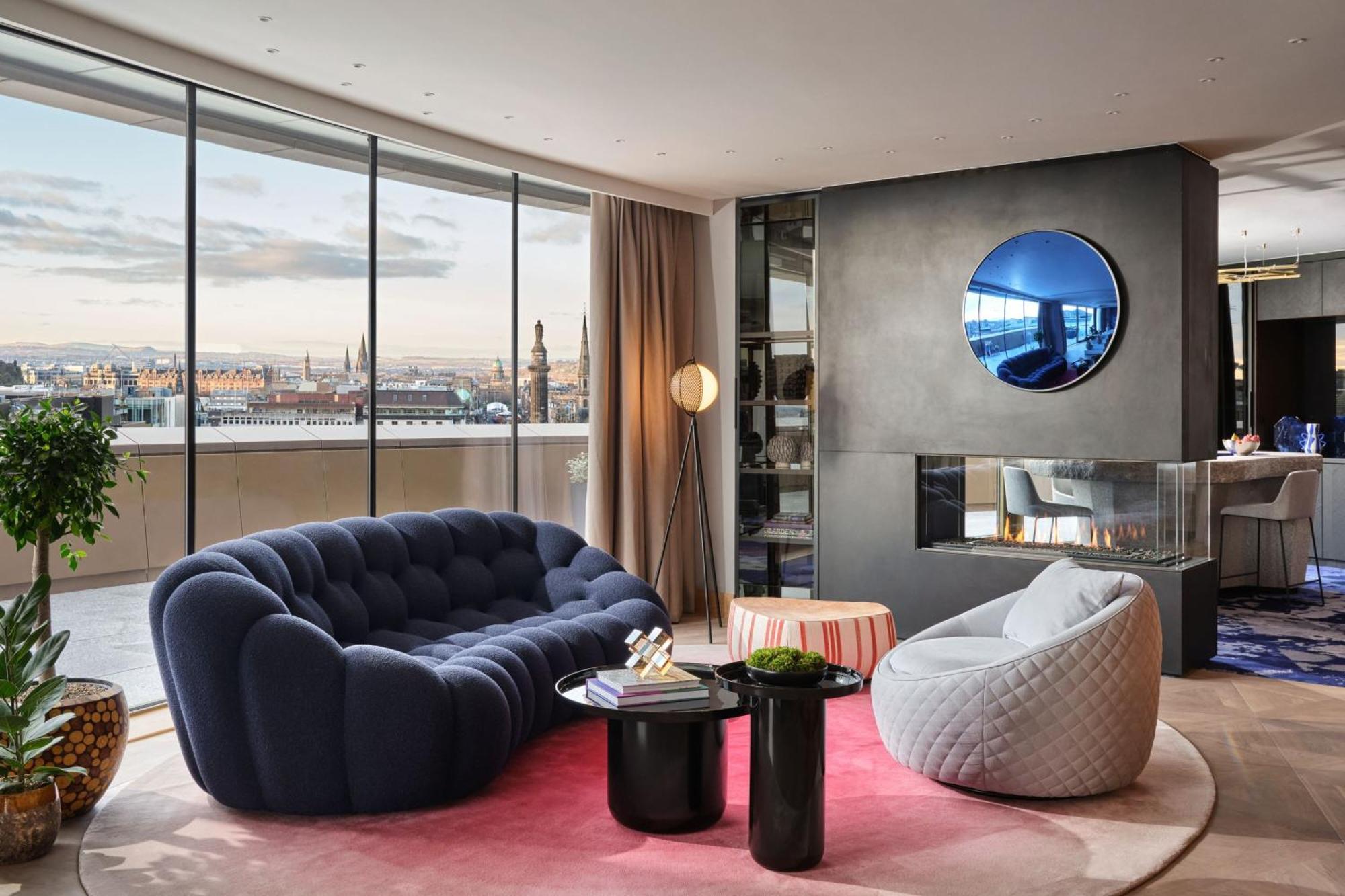 Penthouse met Uitzicht op de Stad