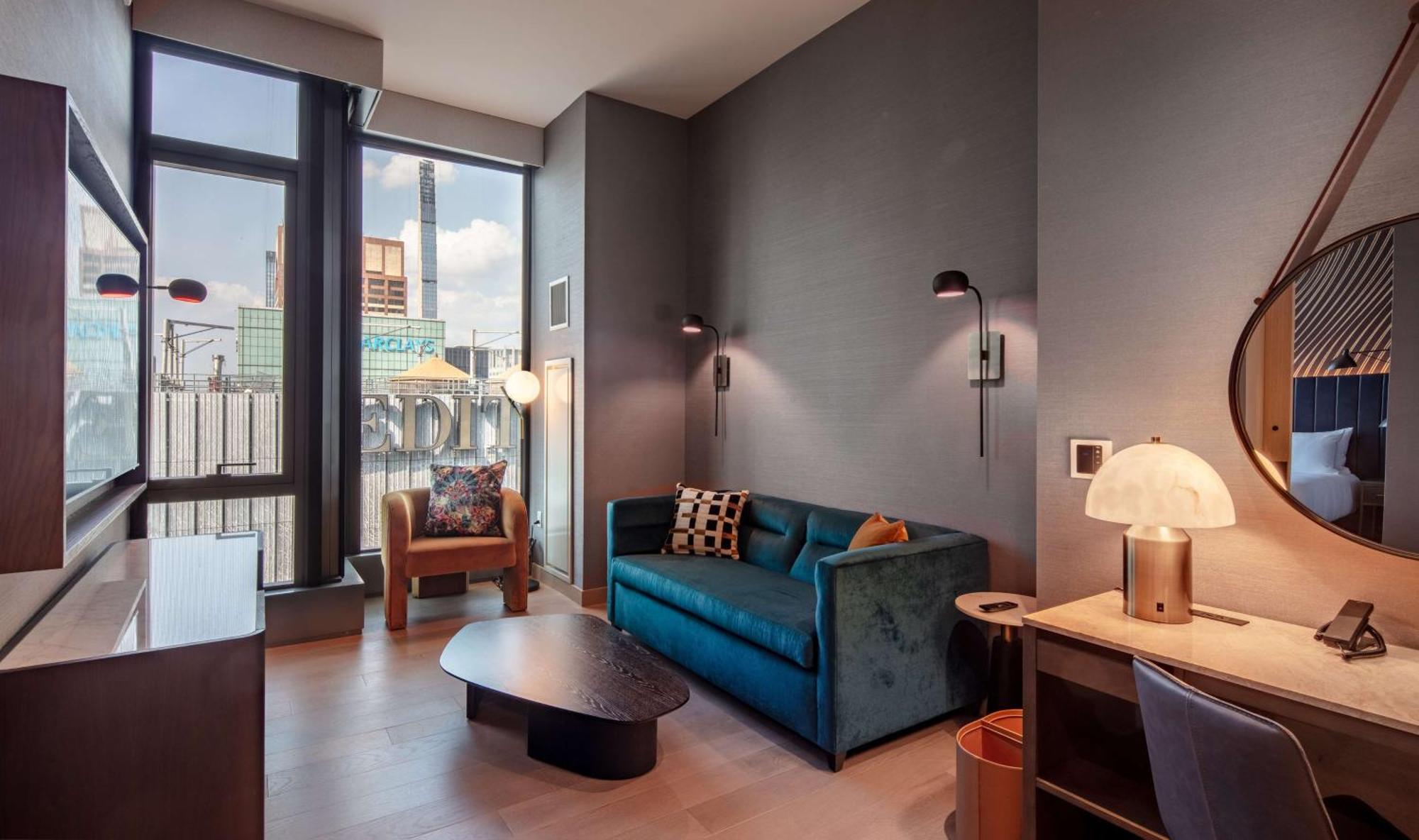 King Suite Skyline View Hearing Accessible