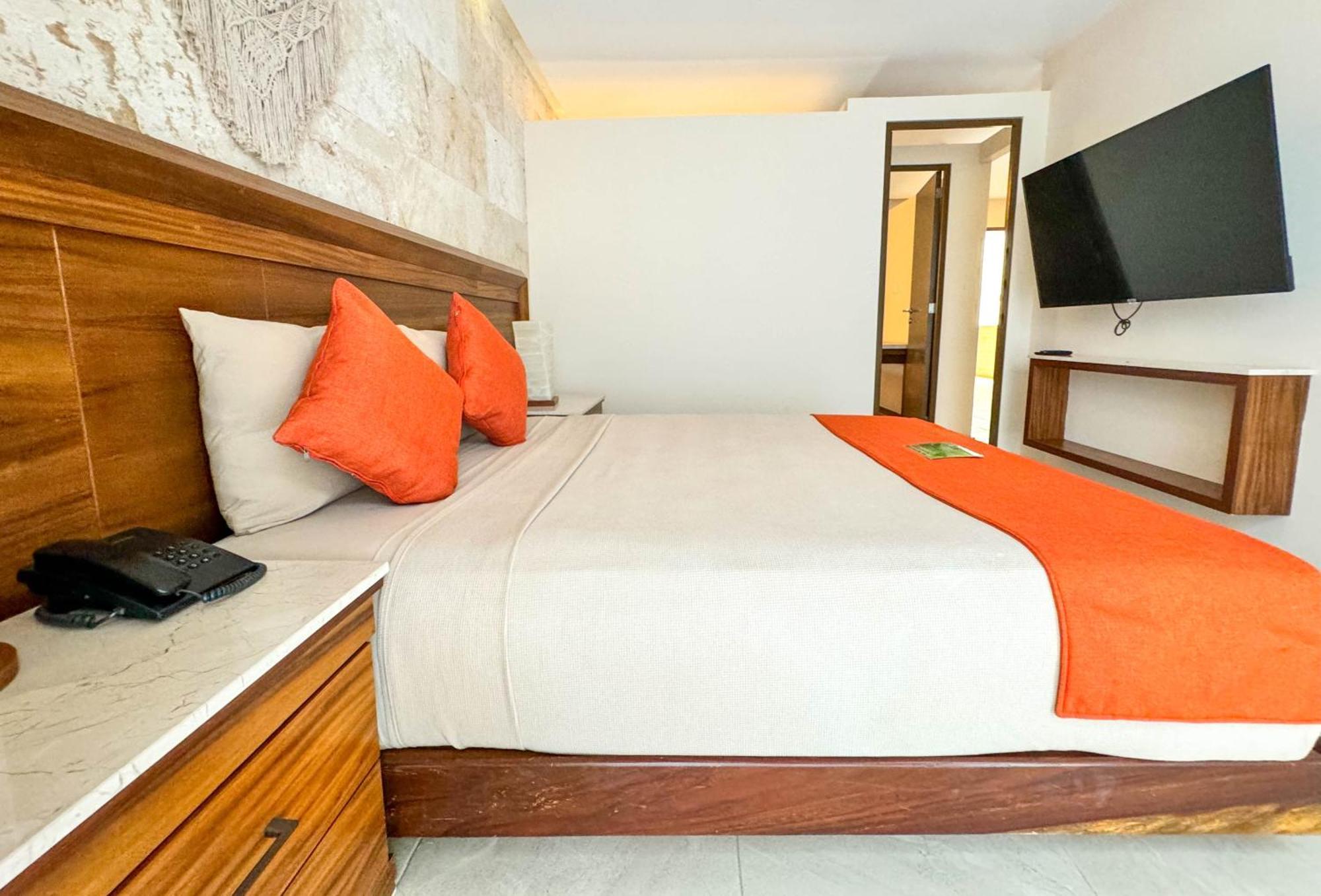 Suite dividida con 2 camas dobles