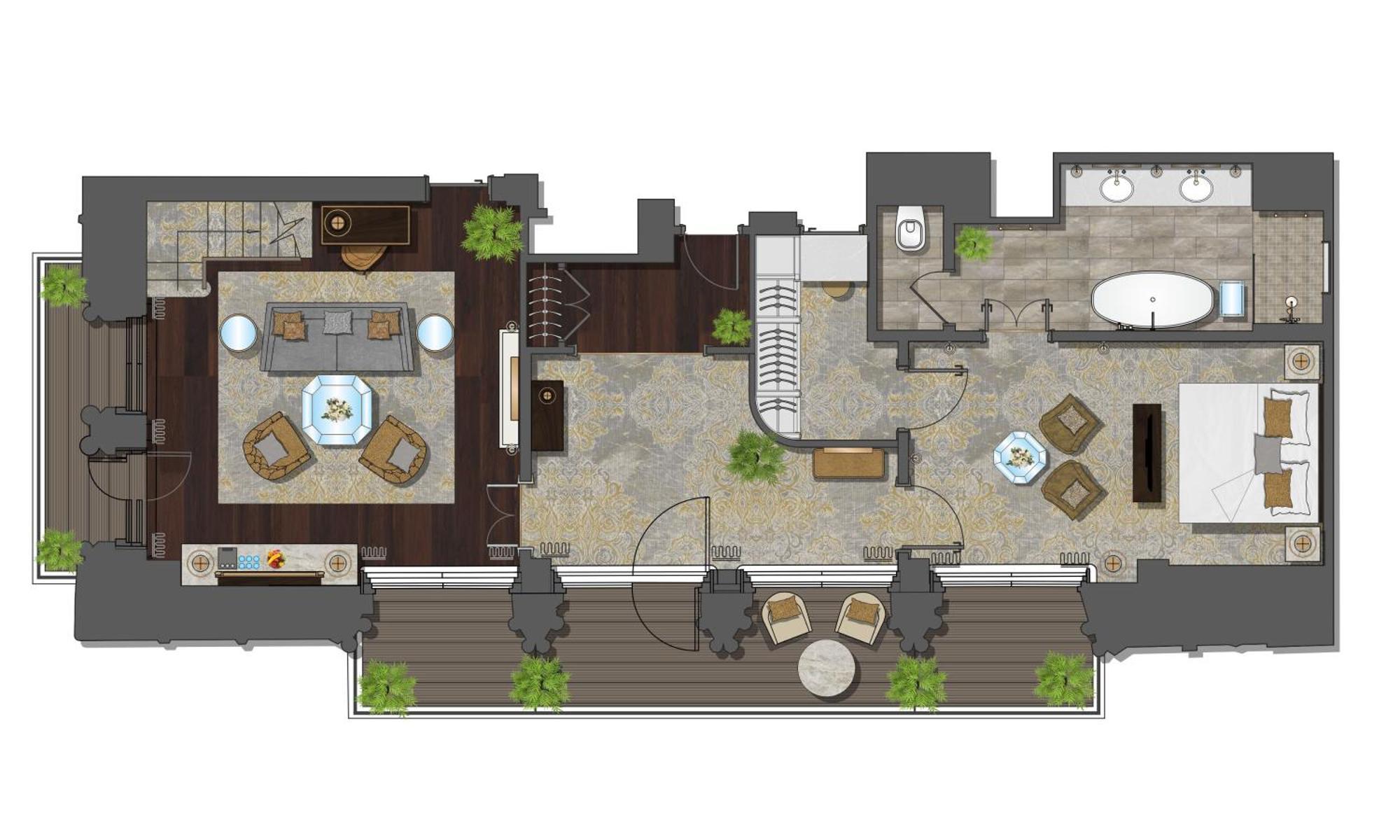 Presidential King Suite City View