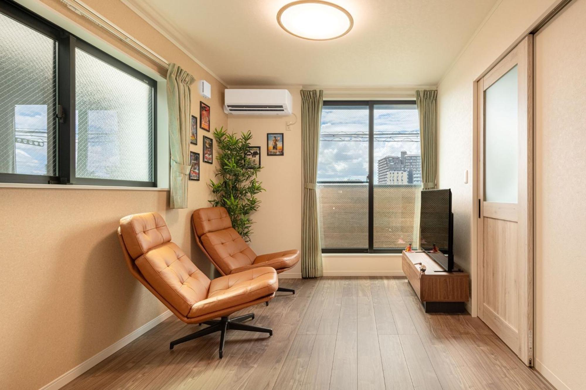 Two-Bedroom Apartment with Balcony