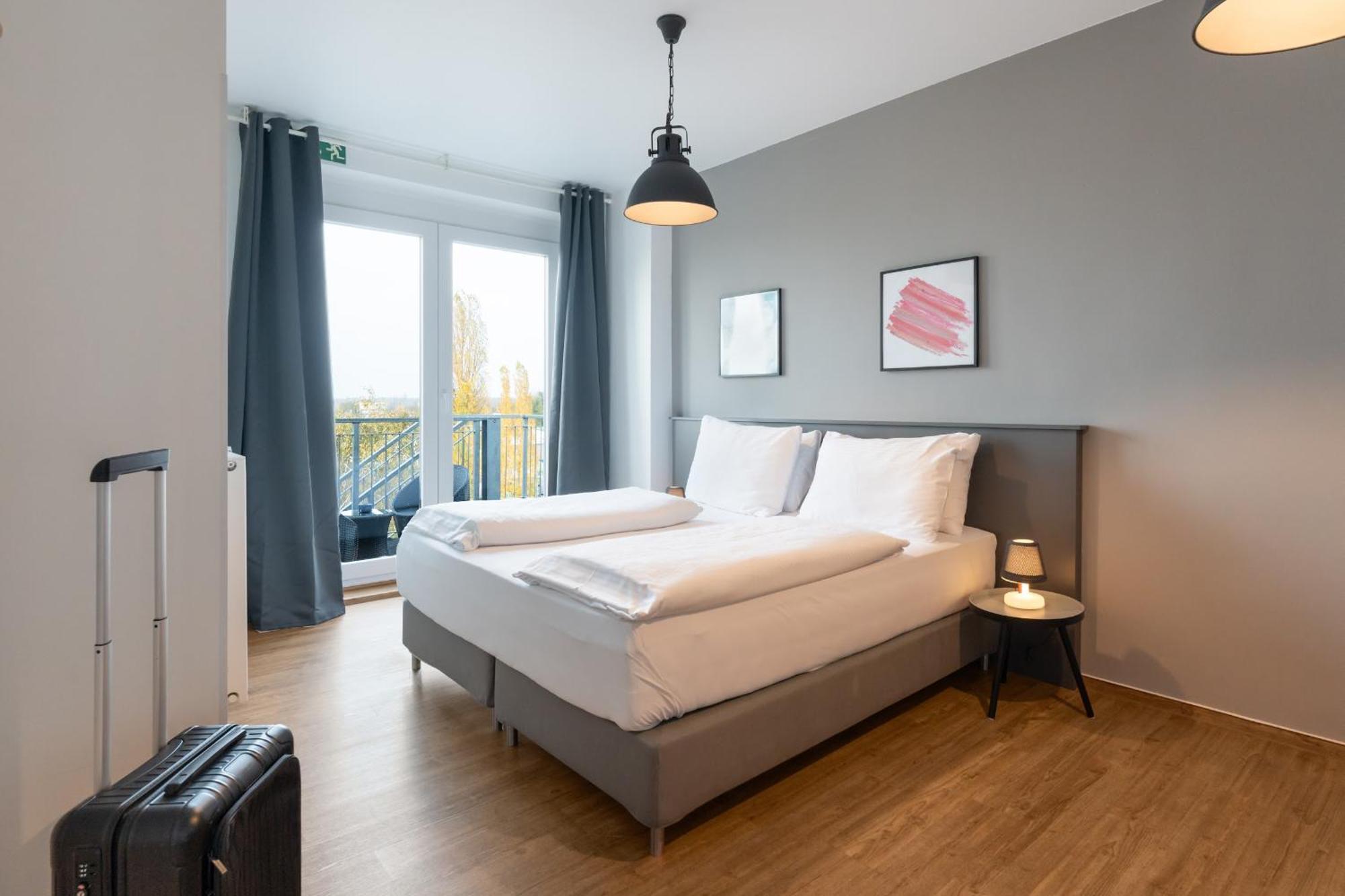 Penthouse-lejlighed med balkon