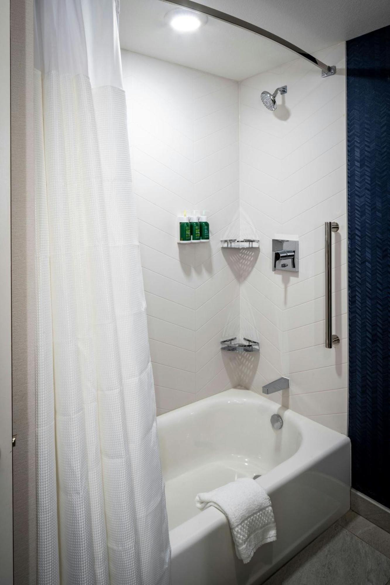Queen Room with Two Queen Beds and Adapted Tub - Mobility and Hearing Accessible