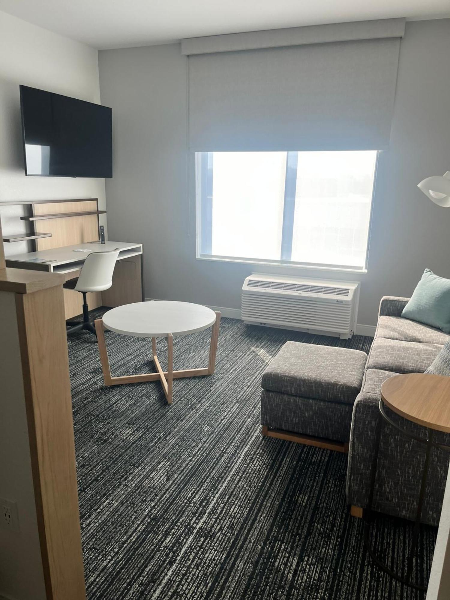 One-Bedroom King Suite with Sofa Bed and Roll-in Shower - Mobility and Hearing Accessible