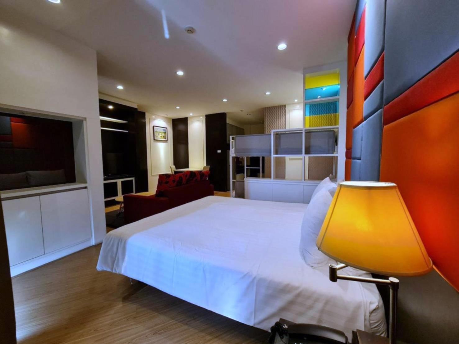 Family Room with City View
