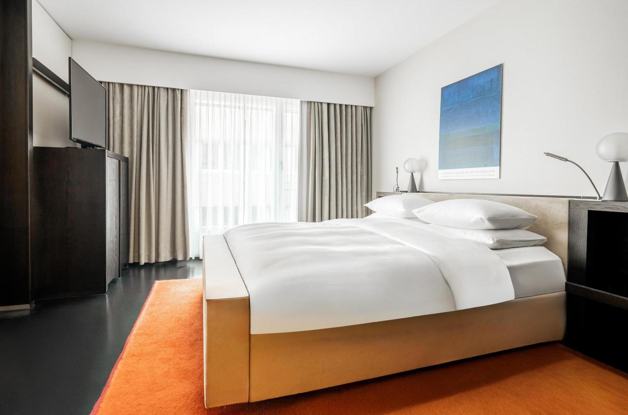 Grand-suite med kingsize-seng og udsigt