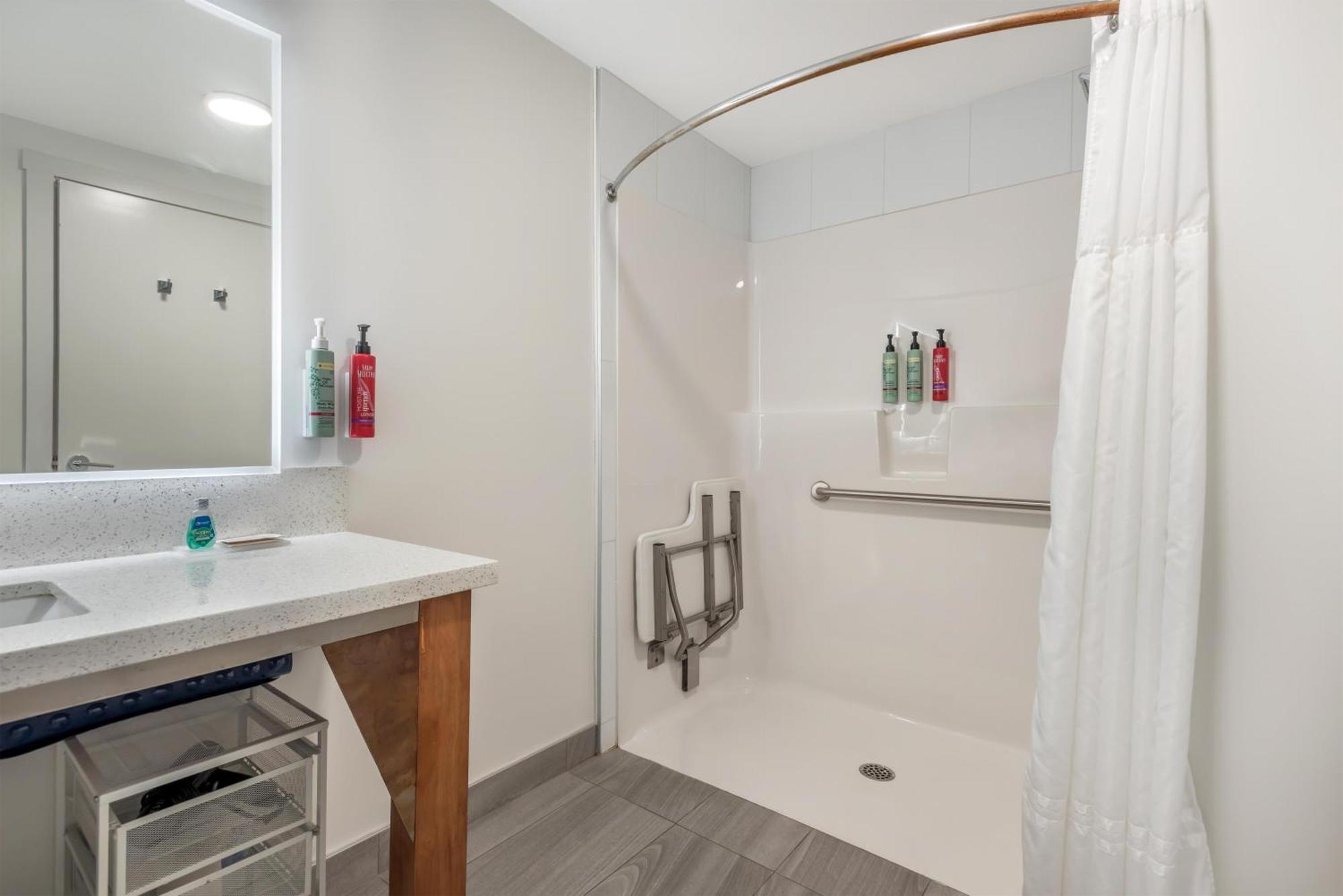 Queen Room with Mobility Accessible Roll-In Shower - Non-Smoking