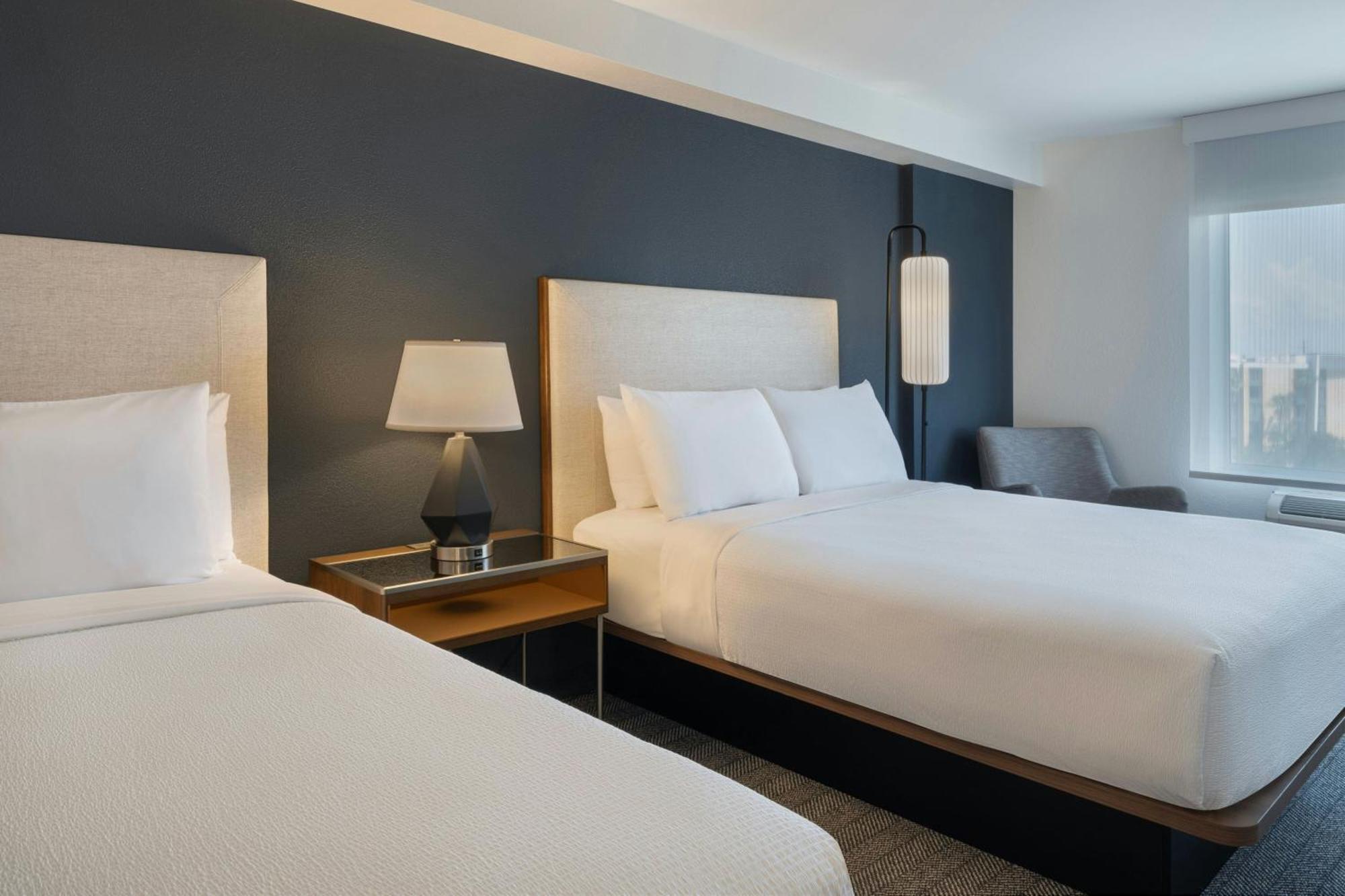 Queen Room with Two Queen Beds and City View