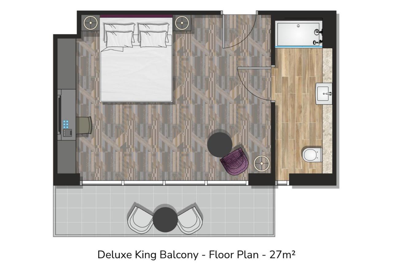Deluxe Double Room Balcony