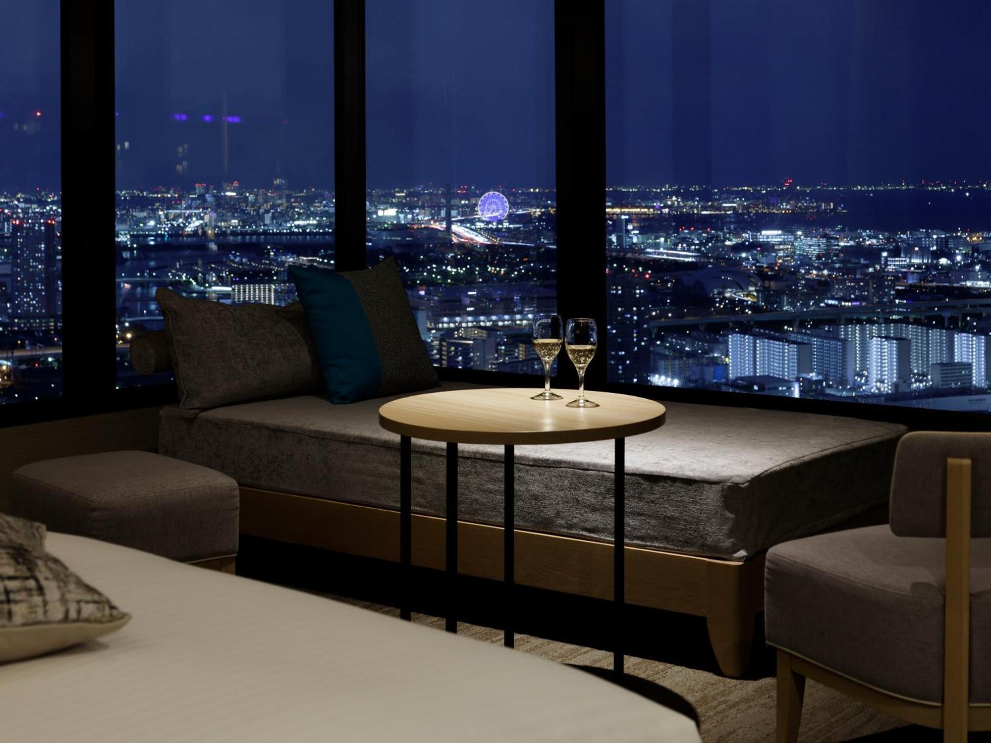 Exective Corner Twin Room with View Bath
