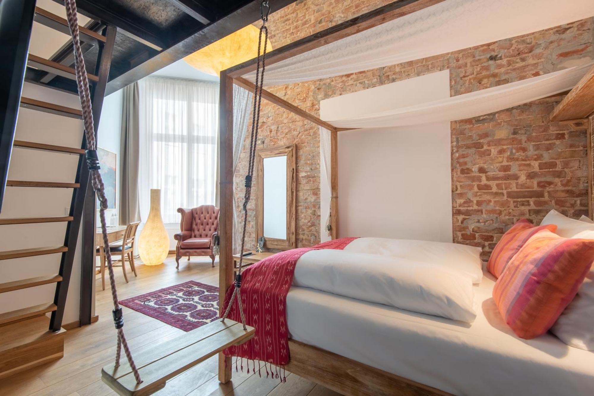 Loftslejlighed til 4 personer