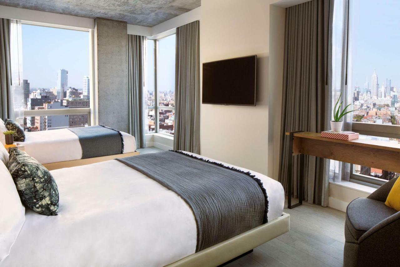 Double Room Two Double Beds City View