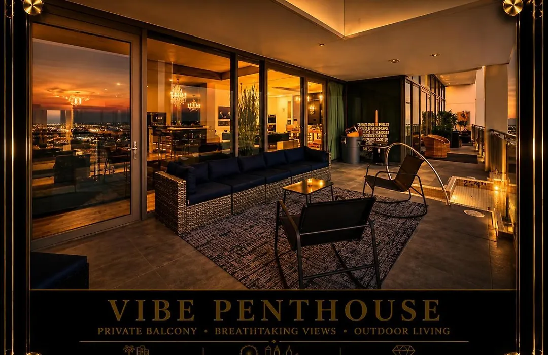 Luxury 4000 Sqft Penthouse At Palms Place 56 Floor-1