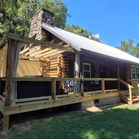 Creekside Hideaway - Real Log Cabin W/Great Location-2
