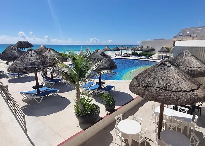 Villas Marlin 108 Frente Al Mar Terraza Cancun
