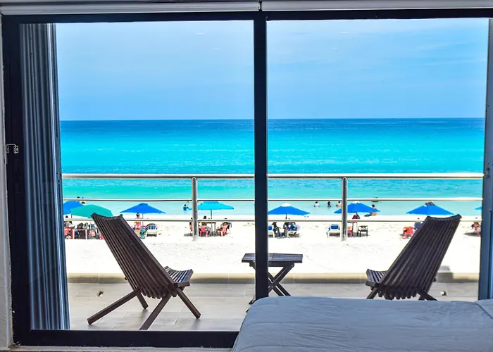 Villas Marlin 108 Frente Al Mar Terraza Cancun