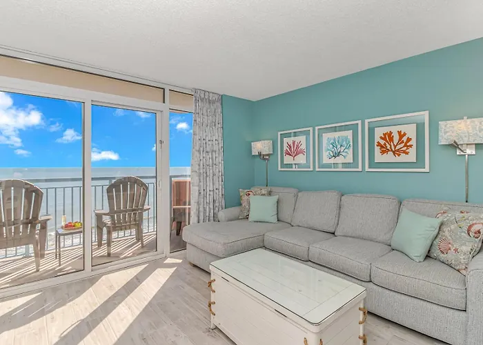 Immaculate! Beautifully Renovated Oceanfront 1 Bedroom Suite - Sleeps 4! - Roxanne Towers Unit 804 Myrtle Beach
