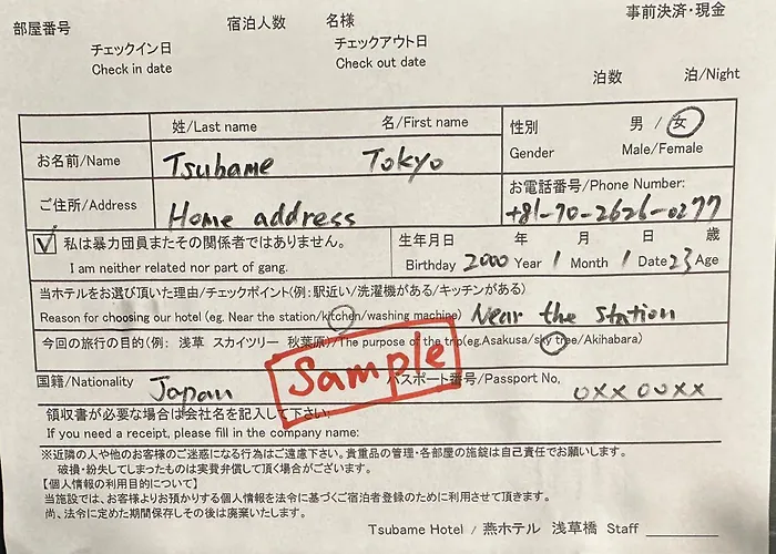 Tsubame Hotel Asakusabashi 3 Minutes Walk From Asakusabashi Station Near Asakusa, Akihabara, And Ueno Cooking Utensils And Kitchen Washing Machine Available Direct Access To Haneda And Narita Airports Tokyo
